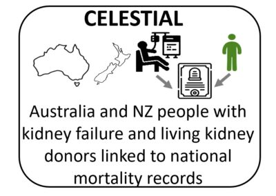 CELESTIAL – Cause of death for living kidney donors and people with end stage kidney disease, in Australia and New Zealand; a data linkage study