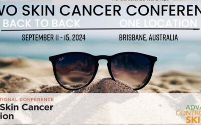 Angela presenting at Skin Cancer 2024 conference